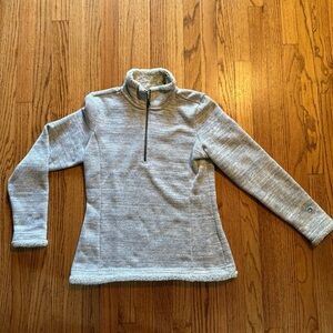 Kuhl Gray Quarter-Zip Sweatshirt